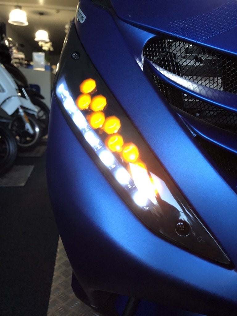 Piaggio Zip led knipperlicht audi smoke SQ, Niet ingevuld, Piaggio, Niet ingevuld, Nieuw