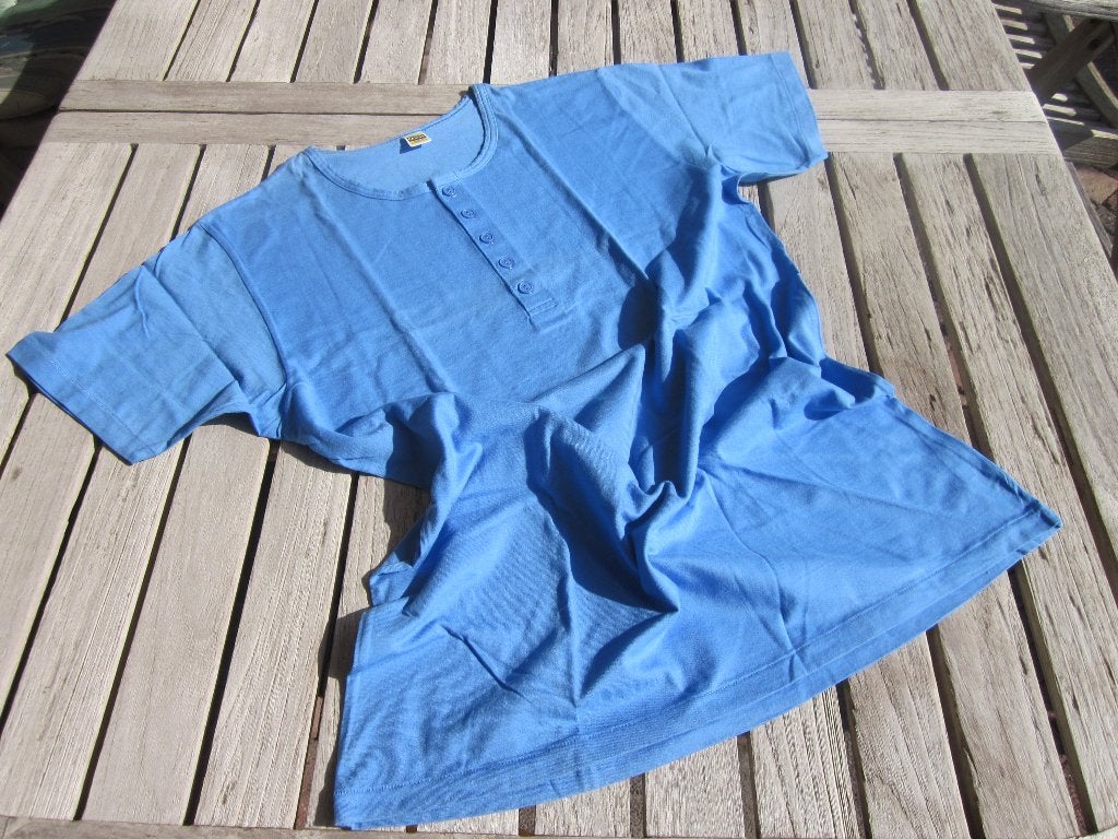 POLO SHIRT CALIDA BLAUW 100%katoen korte mouw M 48/50 NIEUW, CALIDA, Nieuw, Verzenden, Maat 48/50 (M)