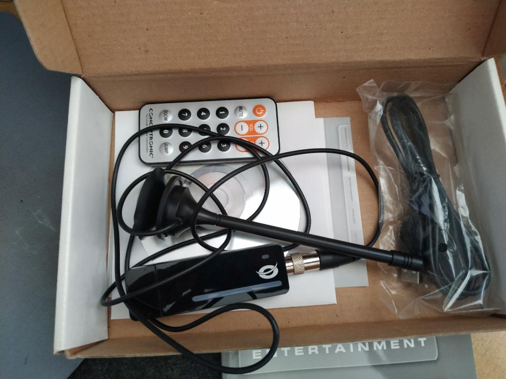 Conceptronic CTVDIGRCU DIGITAL TV USB POCKET ADAPTER, Computers en Software, Ophalen of Verzenden, Nieuw