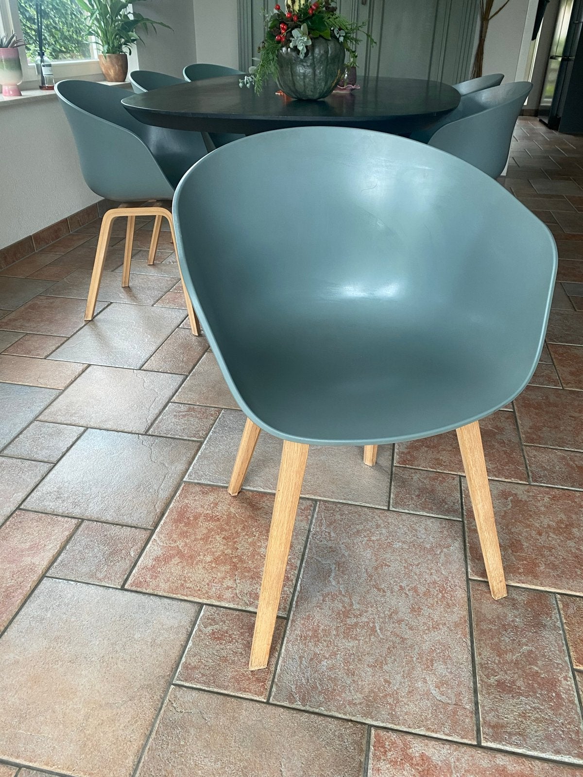 6 eettafel stoelen van loods 5, Huis en Inrichting, Ophalen of Verzenden, Gebruikt, Overige kleuren, Vijf, Zes of meer stoelen