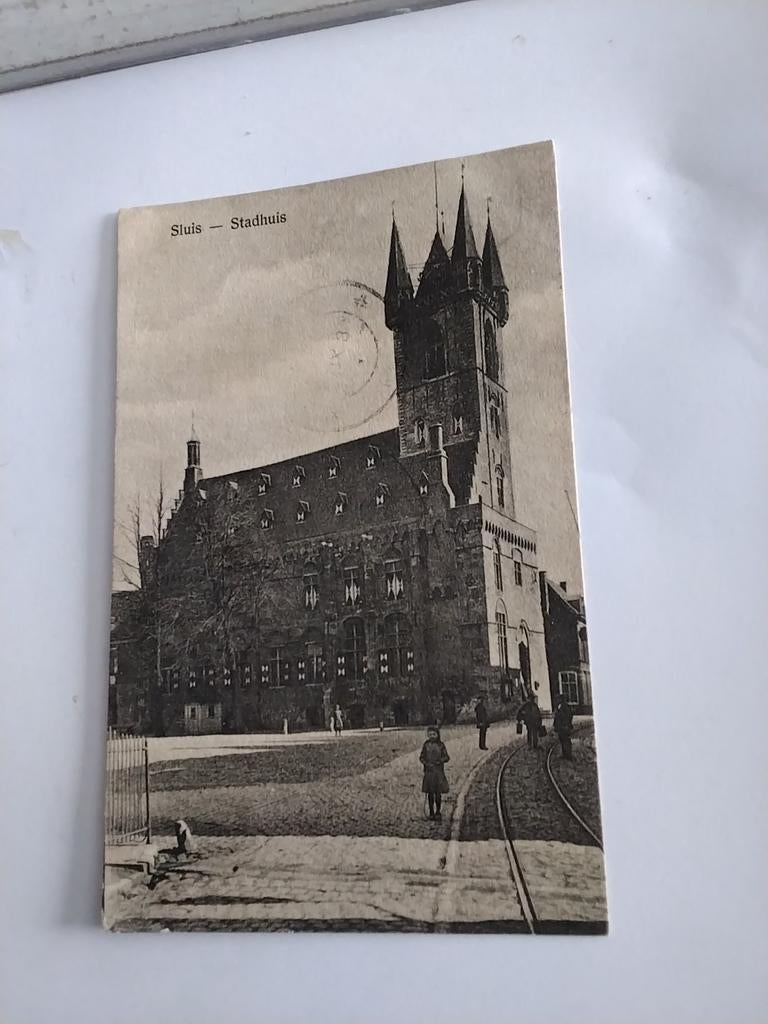 SLUIS.  STADHUIS, Ophalen of Verzenden, Voor 1920, Zeeland