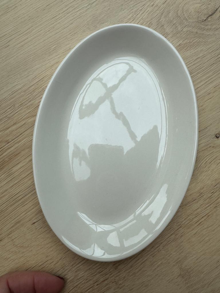 Barratts Ovale Serveerschaal - Made in England, Antiek en Kunst, Ophalen of Verzenden