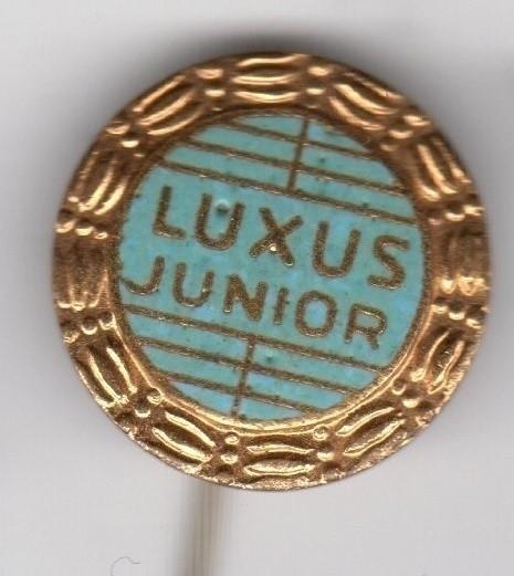 Speldje LUXUS JUNIOR BROMFIETS EMAILLE (A8), Verzamelen, Speldjes, Pins en Buttons, Gebruikt, Overige onderwerpen, Ophalen of Verzenden