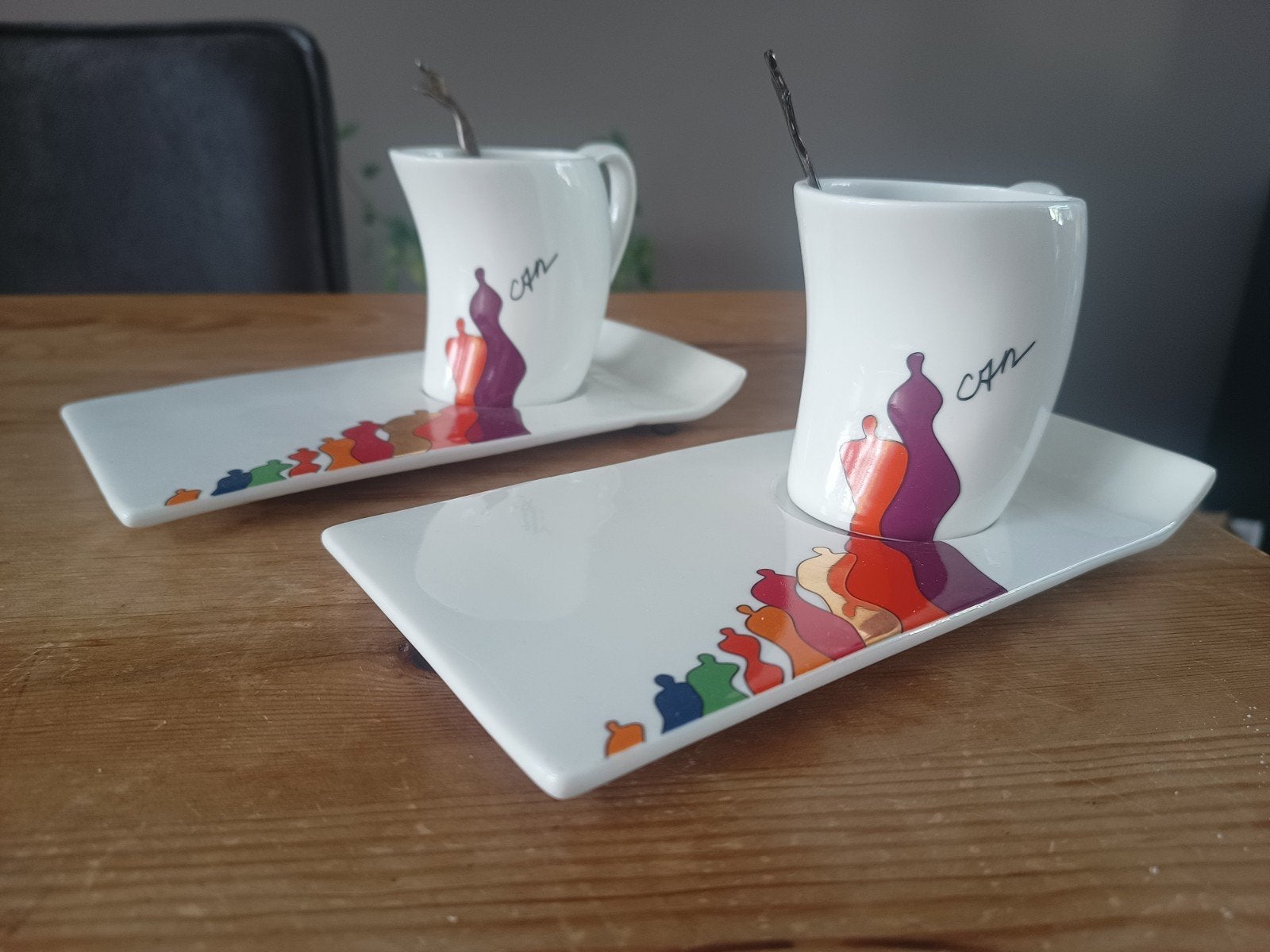 Kop en schotel Corry Ammerlaan, Ophalen