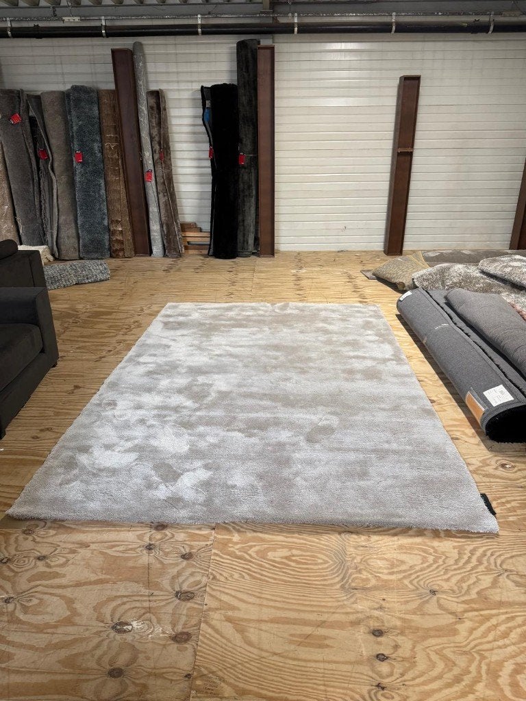 Vloerkleed Velvet Touchl Whoon |Meubilex lvan €619 voor €299, Ophalen, Gebruikt, Grijs, 200 cm of meer