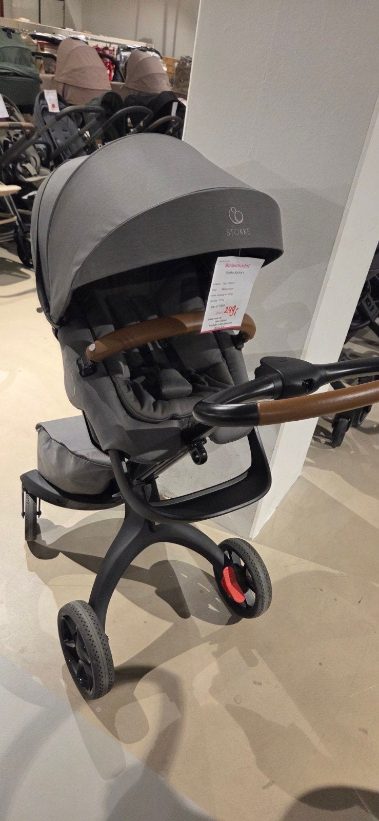Stokke Xplory X 2 in 1 kinderwagen modern grey, Ophalen, Zo goed als nieuw