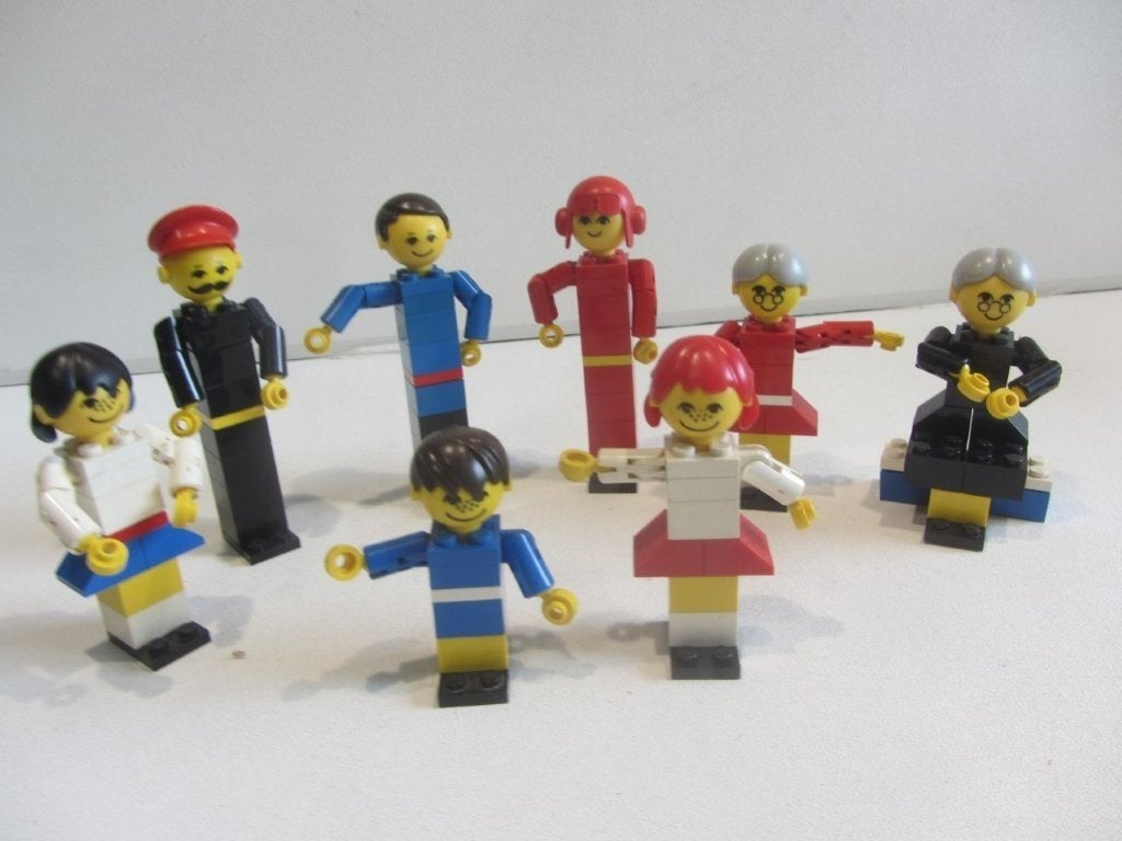 LEGO vintage Familie Set 200 uit 1974, Ophalen of Verzenden, Gebruikt, Lego