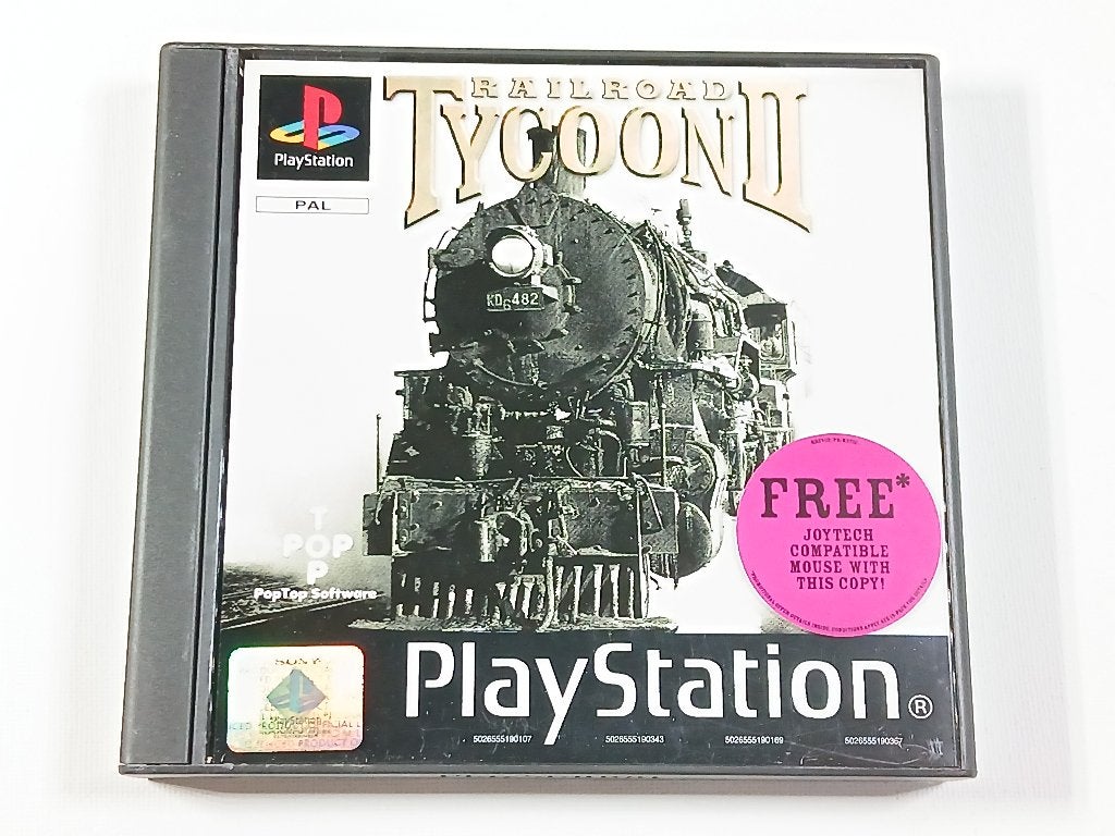 Railroad Tycoon II - PlayStation - PSX - PAL - Compleet, Sony Interactive Entertainment Network Europe Limited, Gebruikt, Verzenden