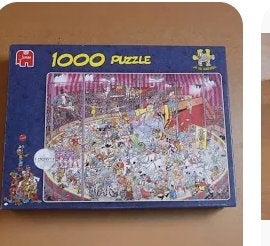 JAN VAN HAASTEREN PUZZELS DIE STUKJE MISSEN, Hobby en Vrije tijd, Ophalen of Verzenden, 500 t/m 1500 stukjes, Zo goed als nieuw
