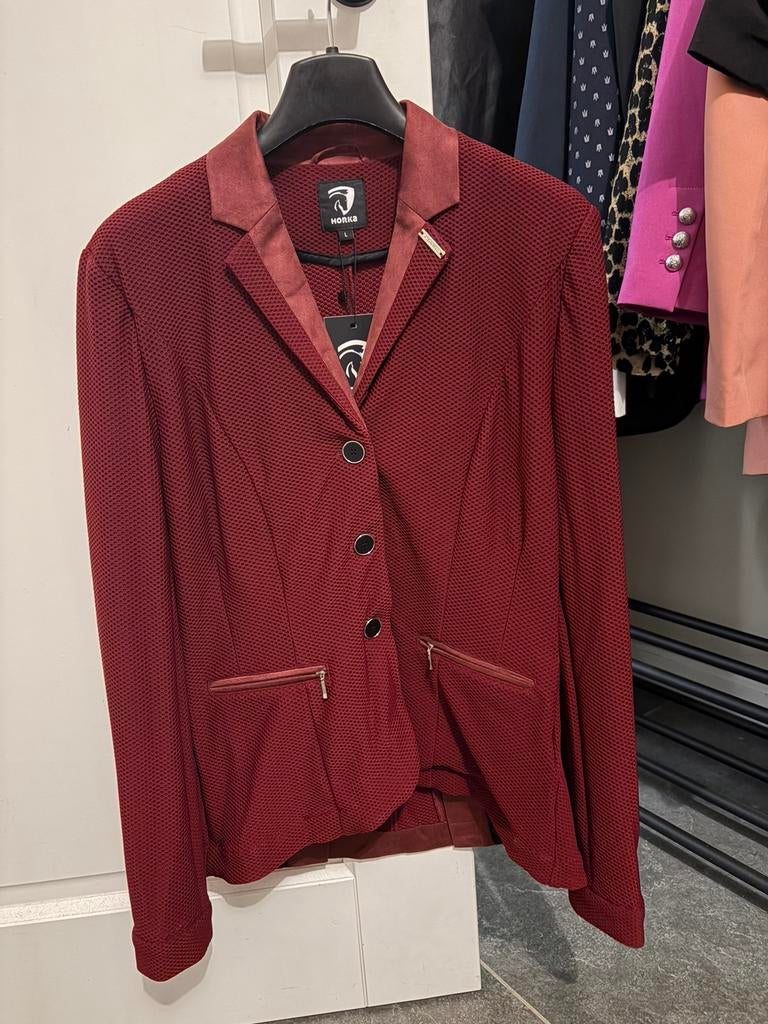 HORKA WEDSTRIJDJASJE UNIQUE, Dieren en Toebehoren, Paardrijkleding, Ophalen of Verzenden, Dames, Bovenkleding, Nieuw