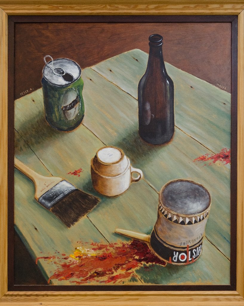 schilderij, paneel, stilleven, Antiek en Kunst, Kunst | Schilderijen | Klassiek, Ophalen, Paneel, Nederlandse school, Stilleven