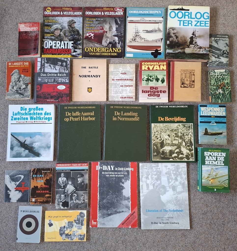partij boeken over de Tweede Wereldoorlog, Boeken, Oorlog en Militair, Tweede Wereldoorlog, Diverse auteurs, Ophalen of Verzenden