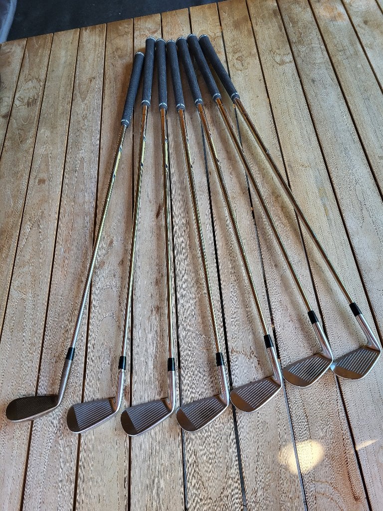 Mizuno MP 20 triple-comboset 4–9 + T20 – HMB/MMC/MB – DG X7, Sport en Fitness, Golf, Ophalen of Verzenden, Gebruikt, Set, Mizuno