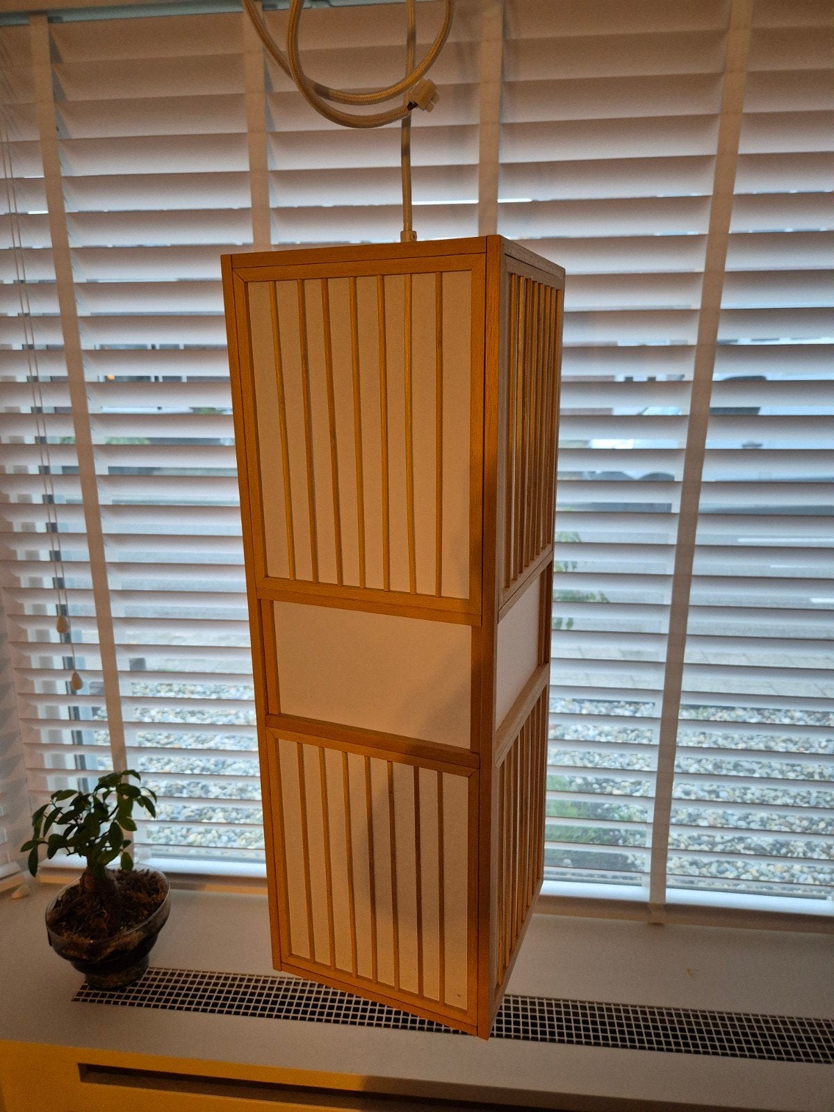 Japanse lamp, Ophalen