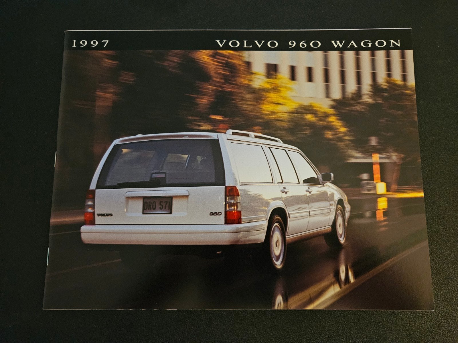 Brochure Volvo 960 Wagon 1997 USA, Ophalen of Verzenden, Zo goed als nieuw, Volvo