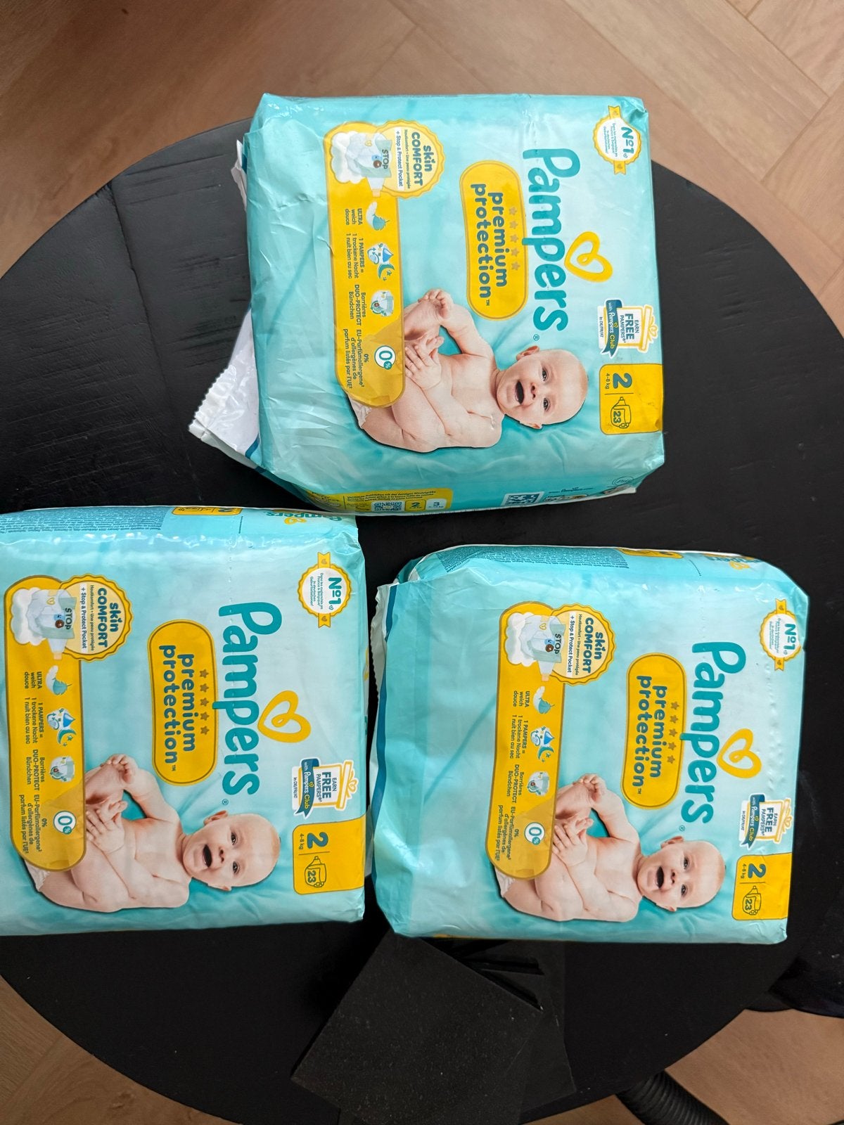3x Pampers Premium Protection Luiers Maat 2 (4-8kg), Ophalen of Verzenden, Nieuw