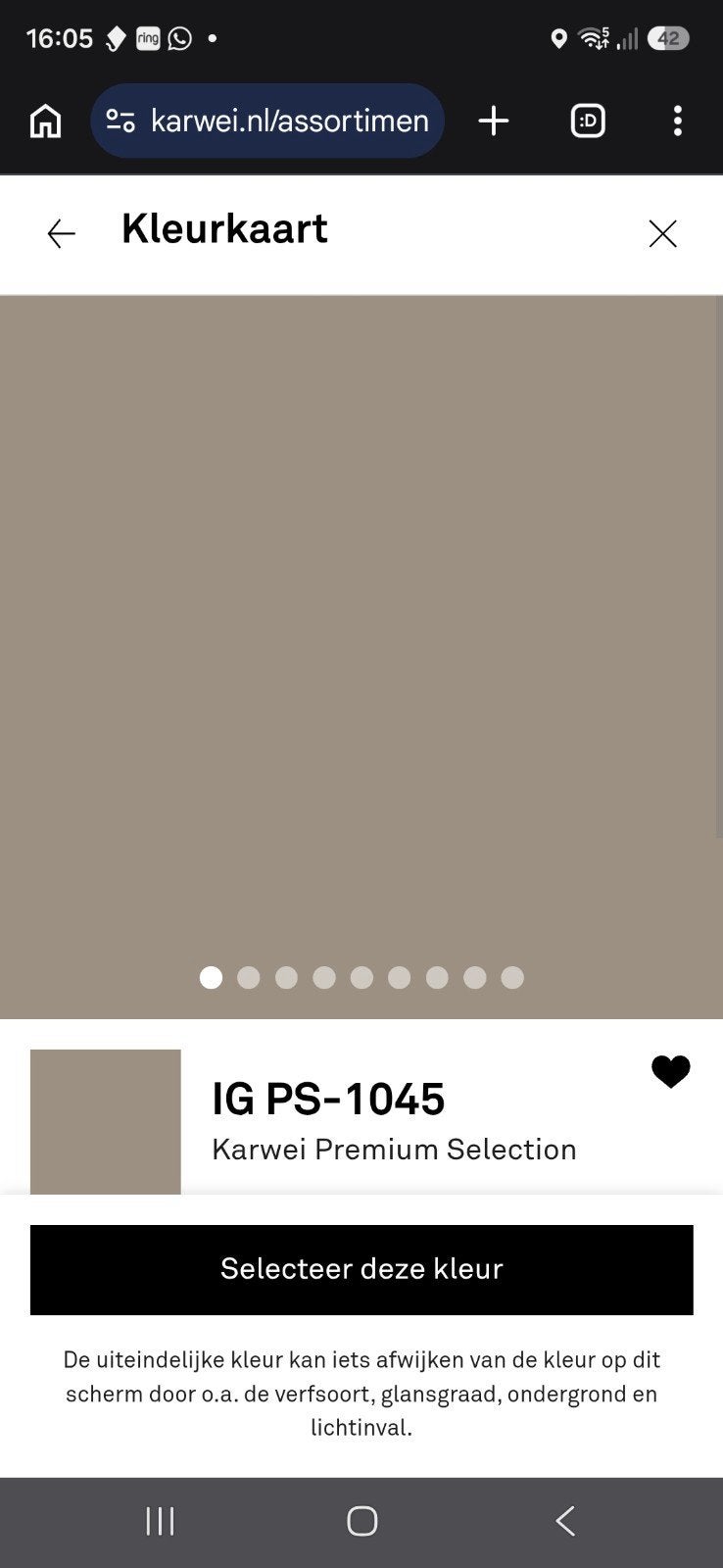 Flexa Vloer & Trapverf IG PS-1045 - 2.5L, Ophalen, Beige, Zo goed als nieuw, Lak