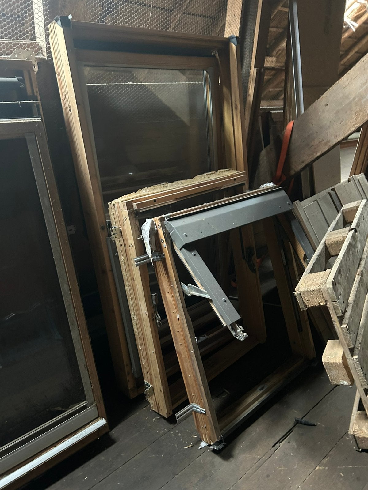 5 x velux dakraam, Ophalen, Gebruikt, Minder dan 80 cm, Dakraam