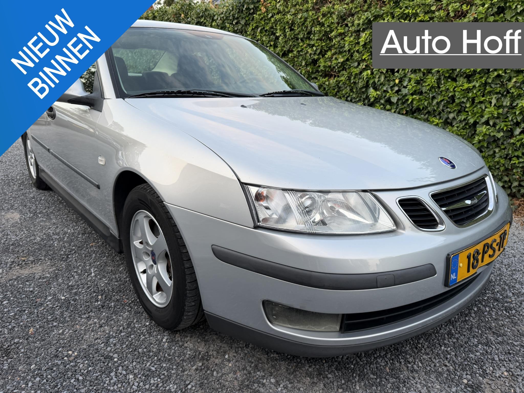 Saab 9-3 Sport Sedan 2.0t Linear Business | Autom. Airco | C, Auto's, 1998 cc, Stof, Gebruikt, Zwart