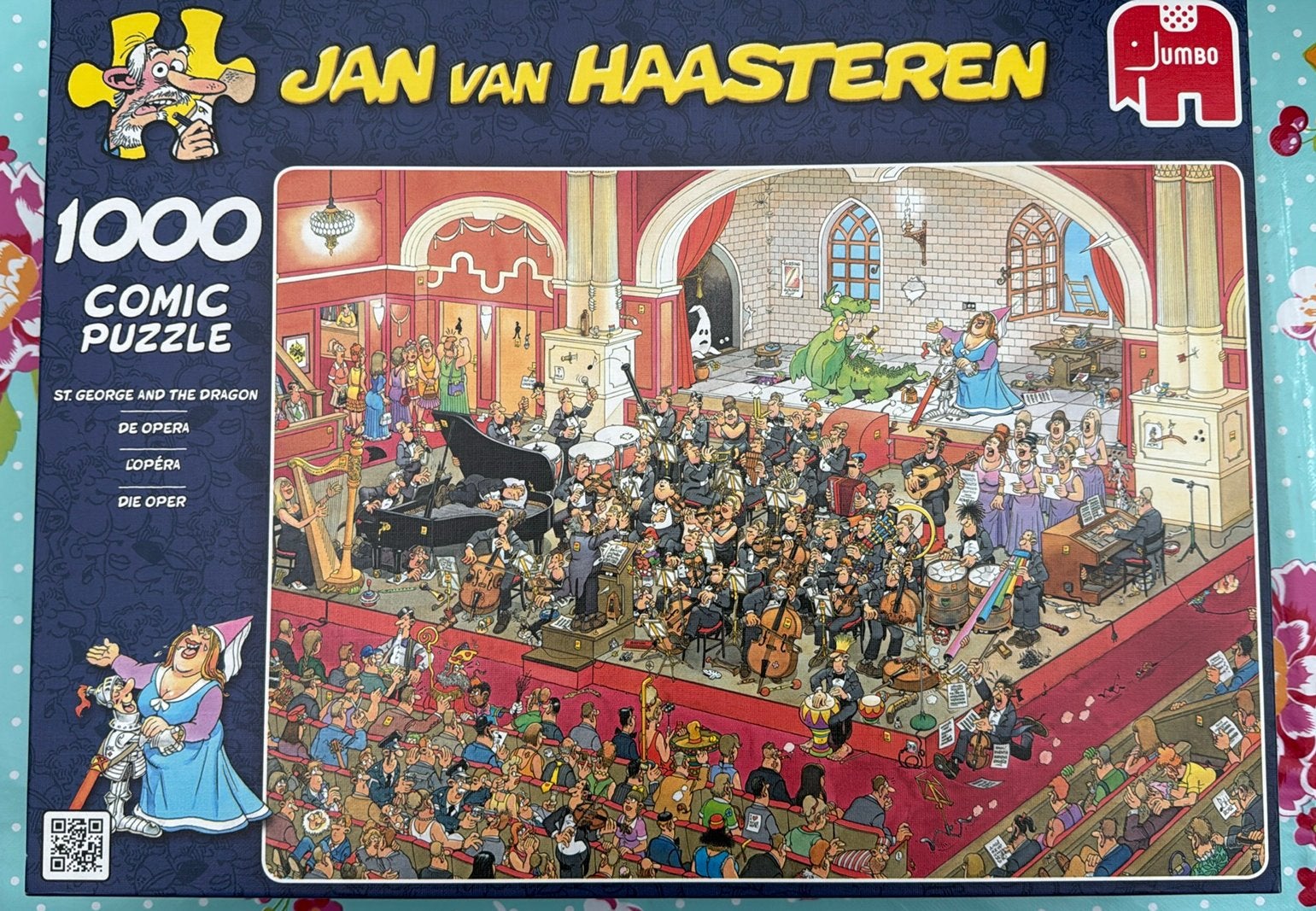 Jan van Haasteren - De Opera (1000 stukjes), Ophalen, 500 t/m 1500 stukjes, Zo goed als nieuw, Legpuzzel