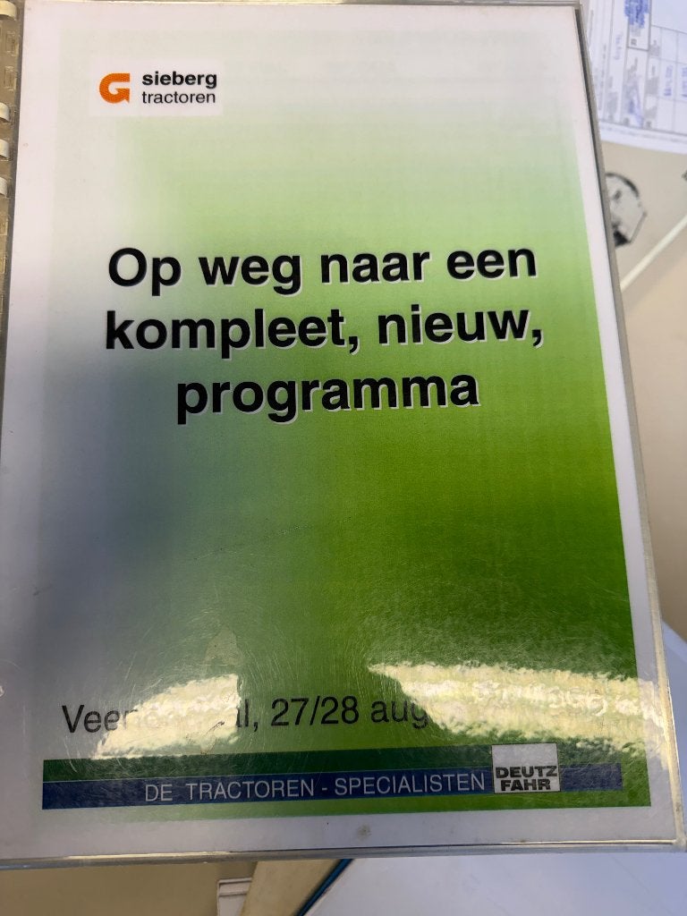 Info boekje over deutz 1996, Boeken, Ophalen of Verzenden
