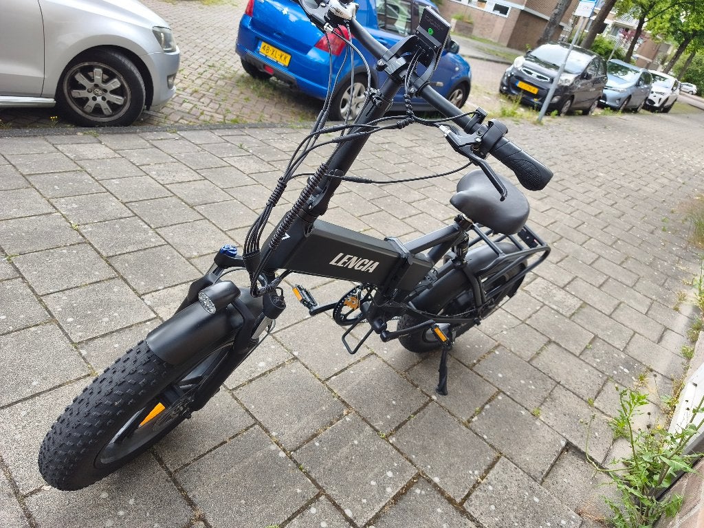 NIEUWE OPKLAPBARE FATBIKE ENGWE.ALS SHOWMODEL GEBRUIKT, Fietsen en Brommers, Nieuw, 47 tot 51 cm, 50 km per accu of meer, Ophalen