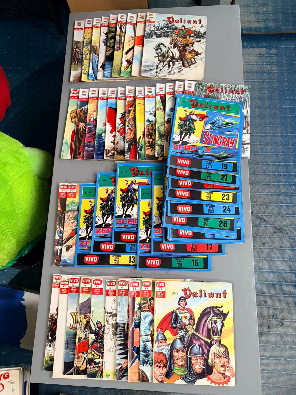 Complete serie Prins Valiant VIVO 1-55, Boeken, Complete serie of reeks, Ophalen of Verzenden, Zo goed als nieuw, Europa