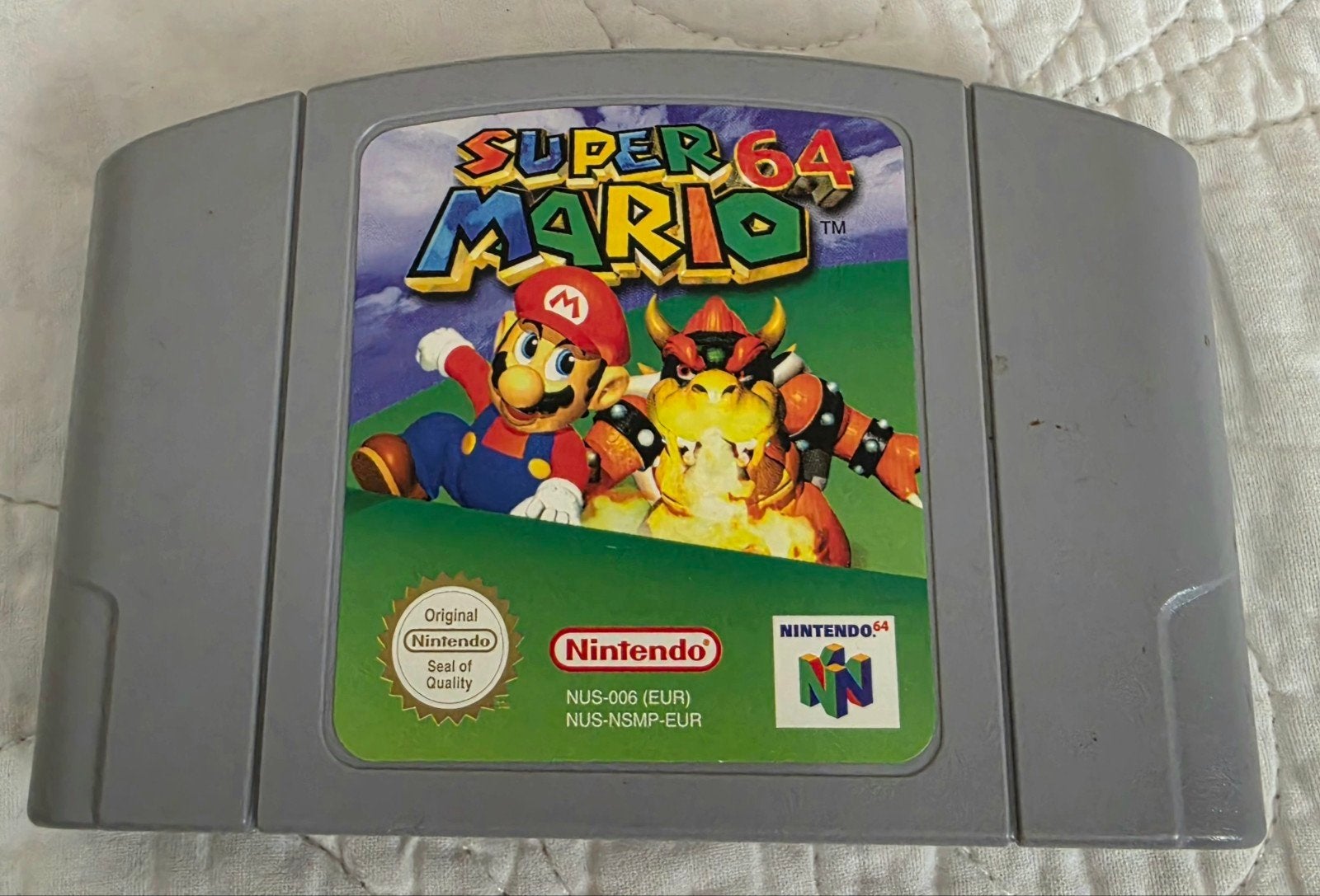 Super Mario 64 - Nintendo 64 (N) handleiding., Spelcomputers en Games, Games | Nintendo 64, Gebruikt, Platform, 1 speler, Vanaf 3 jaar