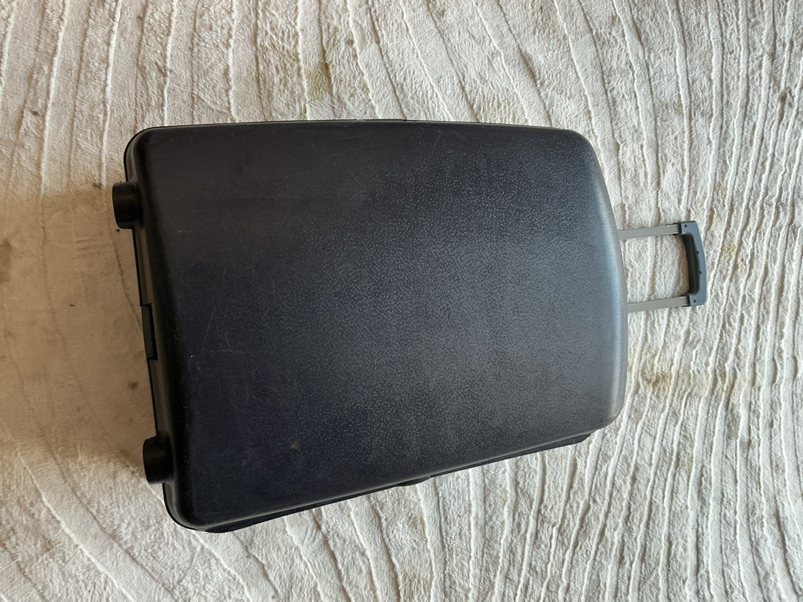 Ruime koffer - Gebruikt, maar in goede staat, Sieraden, Tassen en Uiterlijk, Koffers, Gebruikt, Hard kunststof, 35 tot 45 cm, Uitschuifbare handgreep