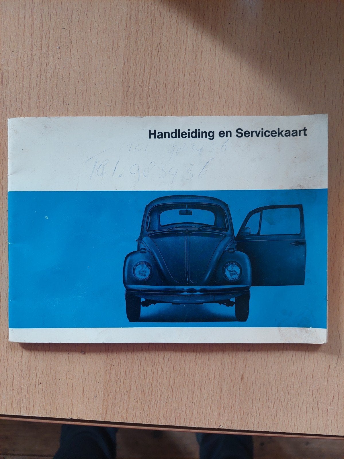 Handleiding en Servicekaart VW 1200-1500 (augustus 1967), Auto diversen, Ophalen of Verzenden