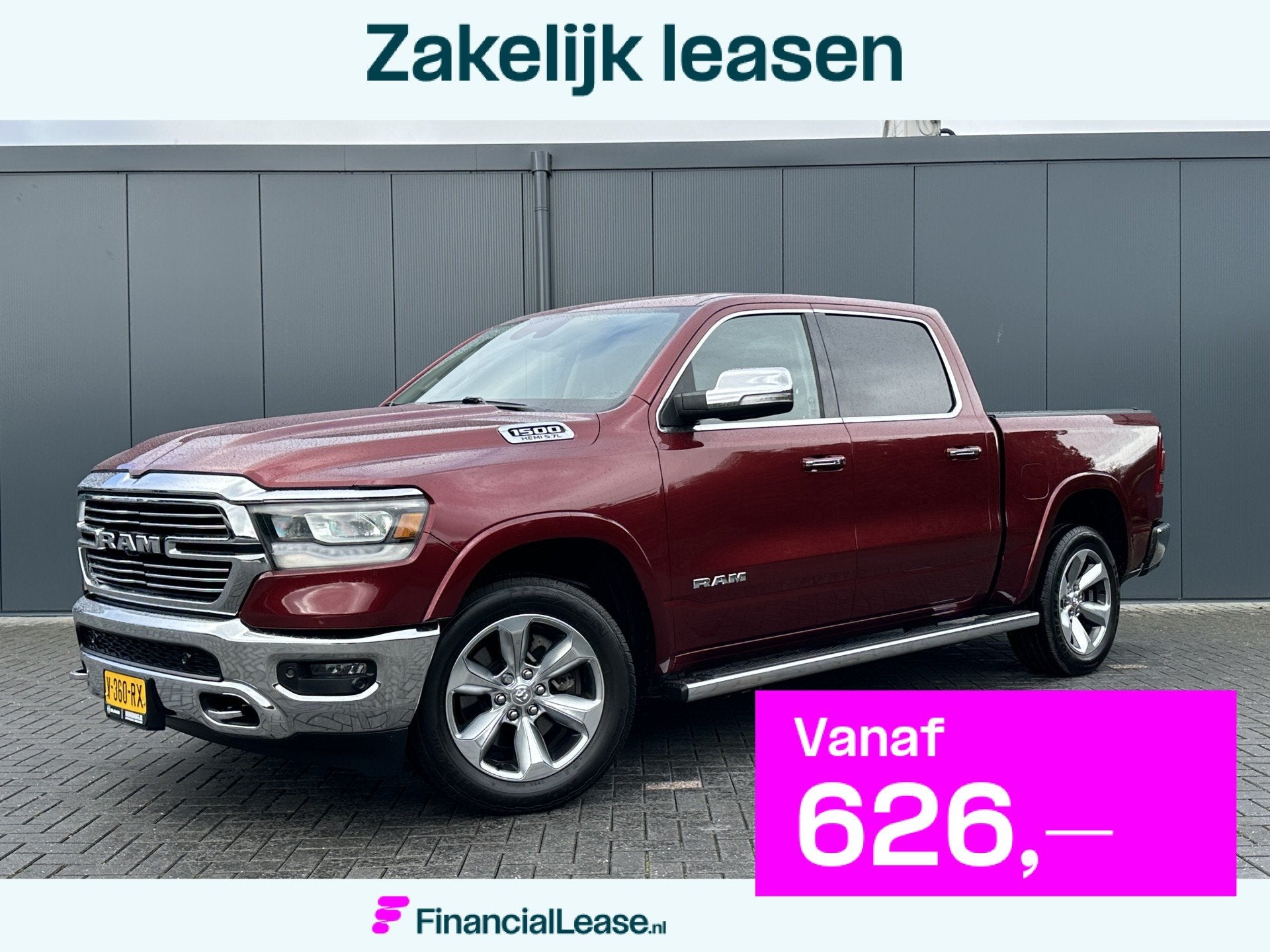 Dodge Ram 1500 5.7 V8 LARAMIE / LPG / TREKHAAK 3.5T / ADAPTI, Automaat, 2637 kg, Gebruikt, 5654 cc