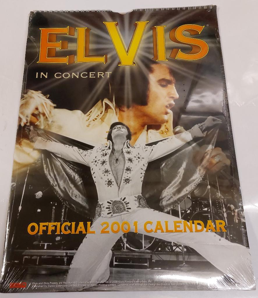 Elvis Presley KALENDER 2001 - Gesealed !!, Verzenden, NvT, Gebruiksvoorwerp, Danilo