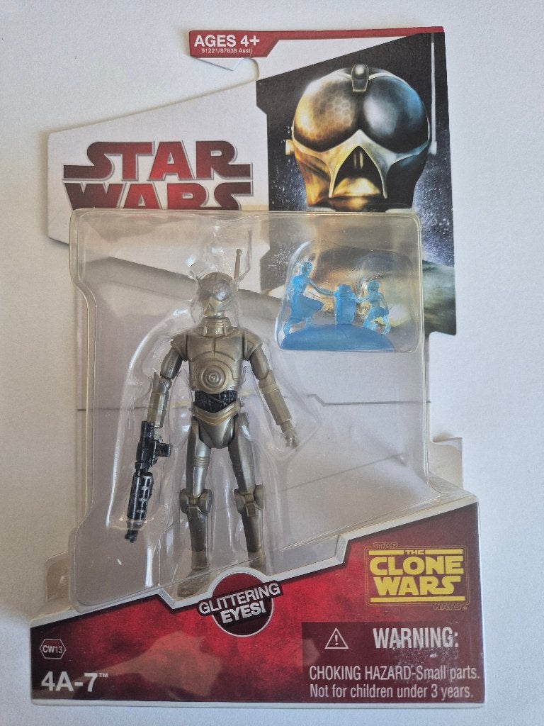 Star Wars CW 2009 CW13 4A-7 Spy Droid with Glittering Eyes, Ophalen of Verzenden, Nieuw, Actiefiguurtje