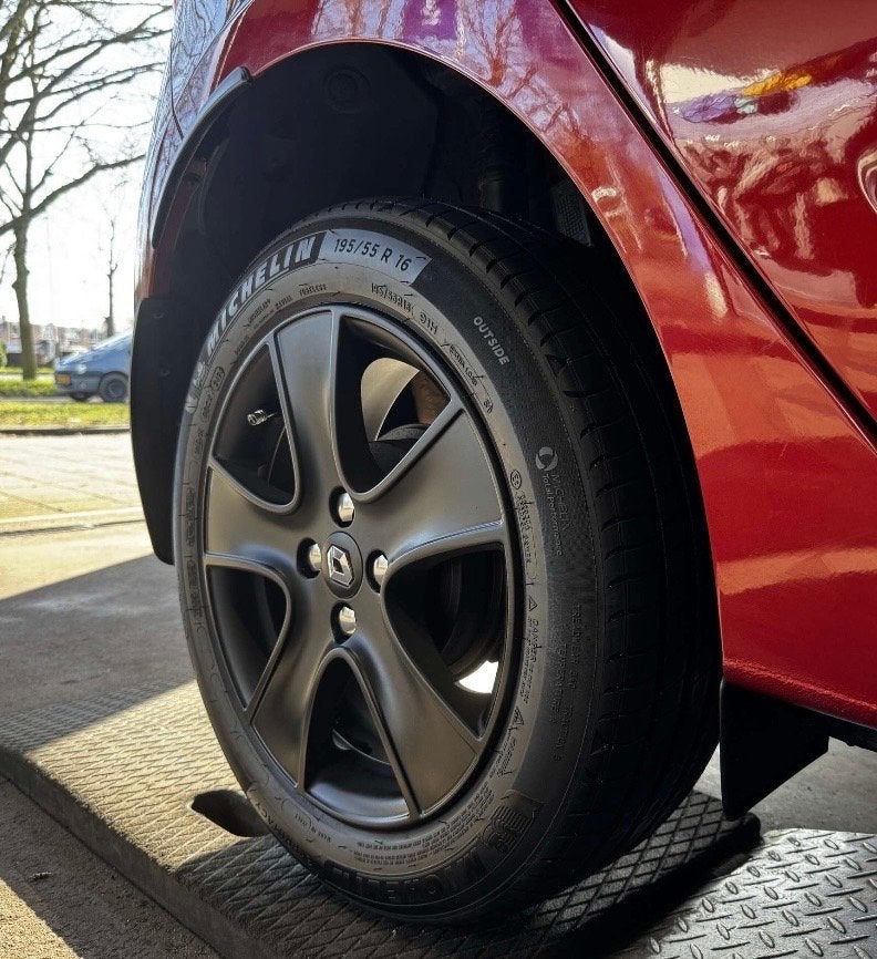 Michelin E-Primacy 195/55 R16 Zomerbanden met Velgen, Ophalen, Gebruikt