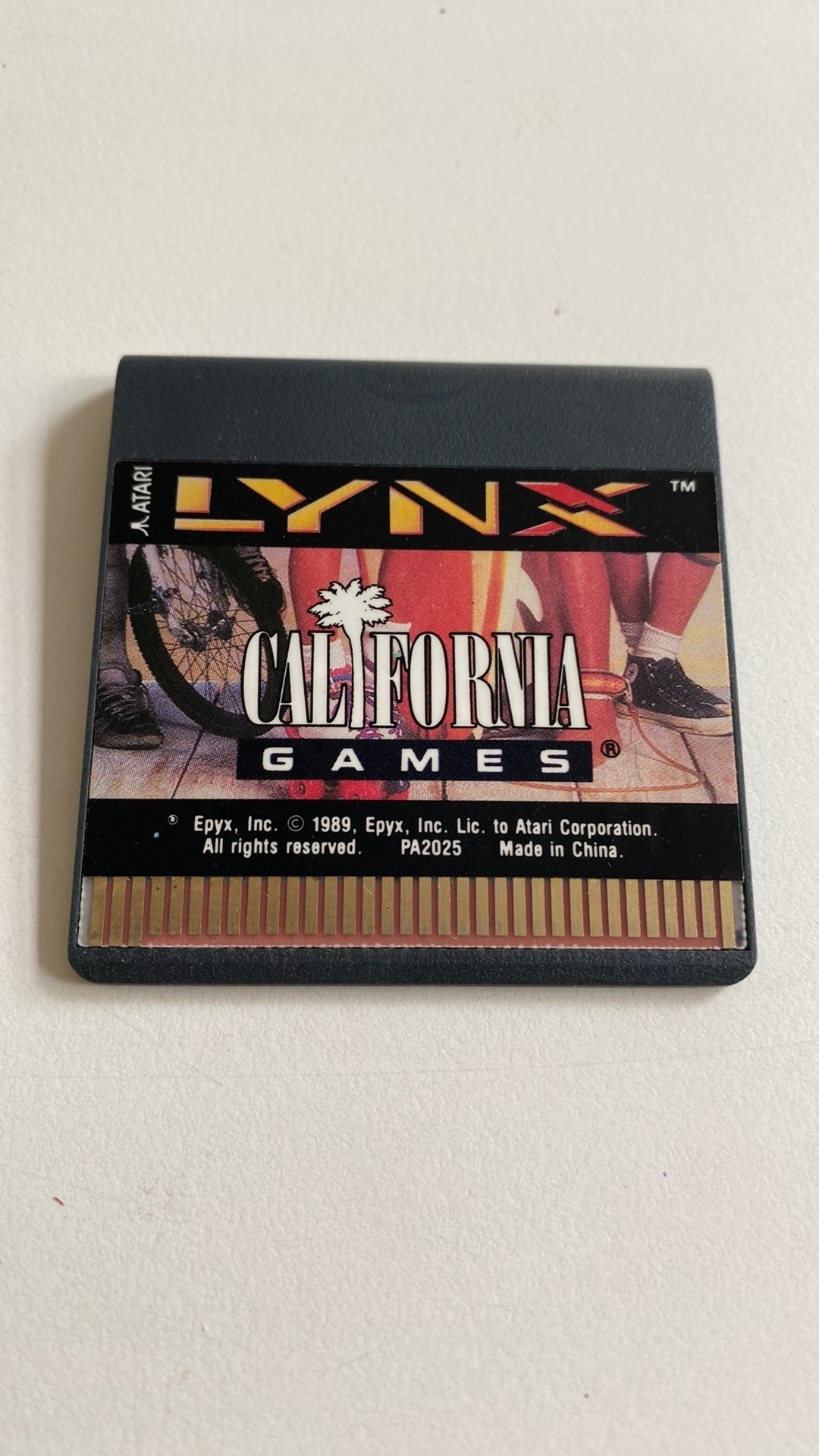 Vintage atari lynx spel California games, Atari Lynx, 1 speler, Ophalen of Verzenden, Zo goed als nieuw