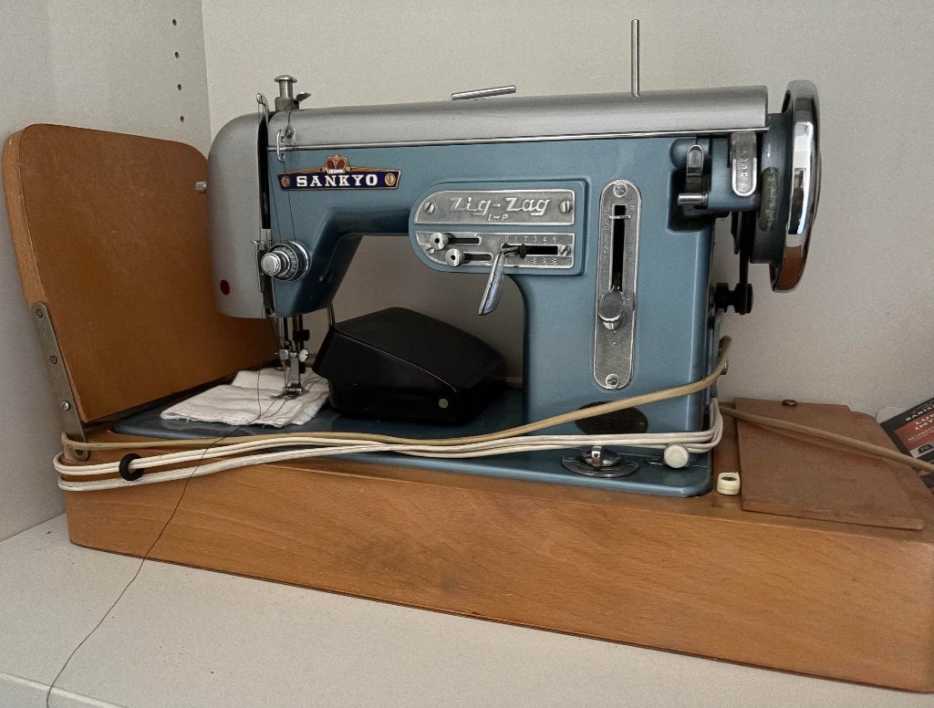 Sankyo naaimachine, Hobby en Vrije tijd, Naaimachines en Toebehoren, Ophalen, Gebruikt, Naaimachine, Overige merken