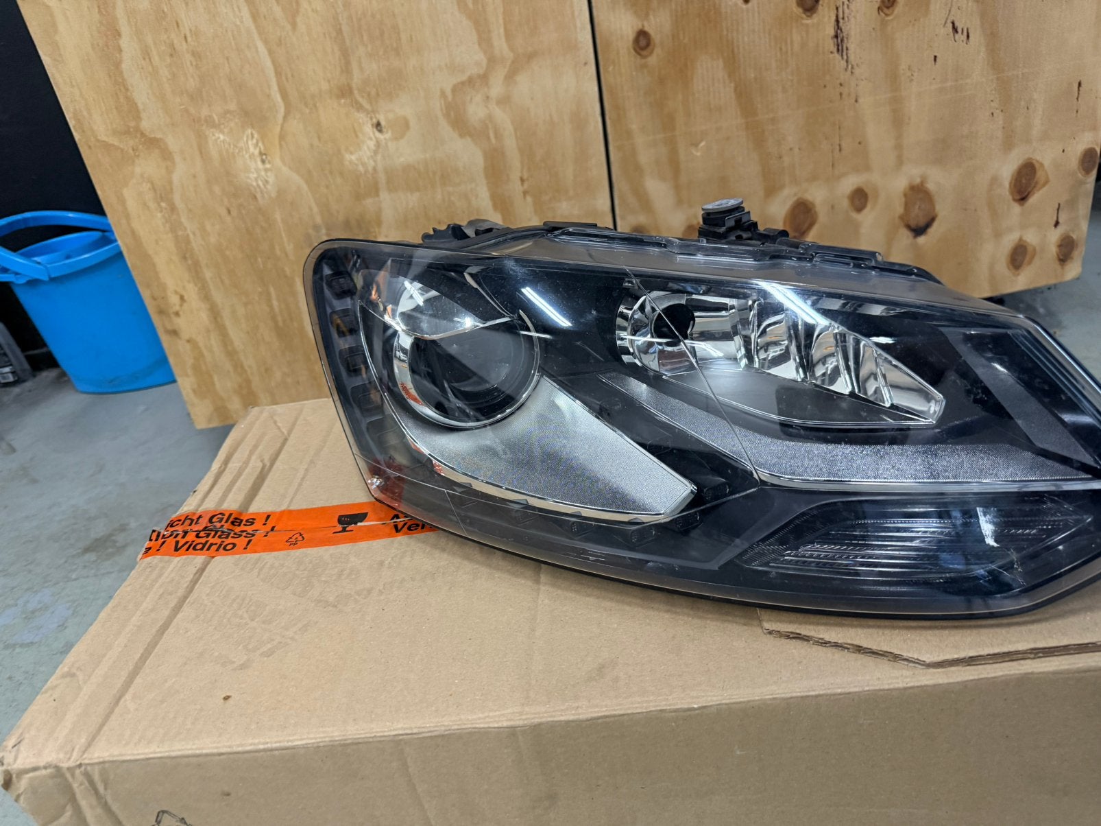 Volkswagen polo 6R/6C Koplamp Rechts Led Xenon 6R1 941 032D, Auto-onderdelen, Verlichting, Ophalen of Verzenden, Gebruikt, Volkswagen