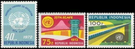 INDONESIË 1972-73 Uitgaves Los Te Koop, Postfris (zie lijst), Verzenden, Postfris, Zuidoost-Azië