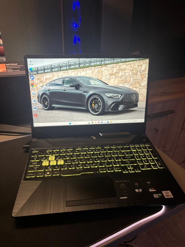 ASUS TUF Gaming FX506LH – 144Hz Gaming Laptop – GTX 1650, Gebruikt, Met videokaart, 2 tot 3 Ghz, Ophalen of Verzenden