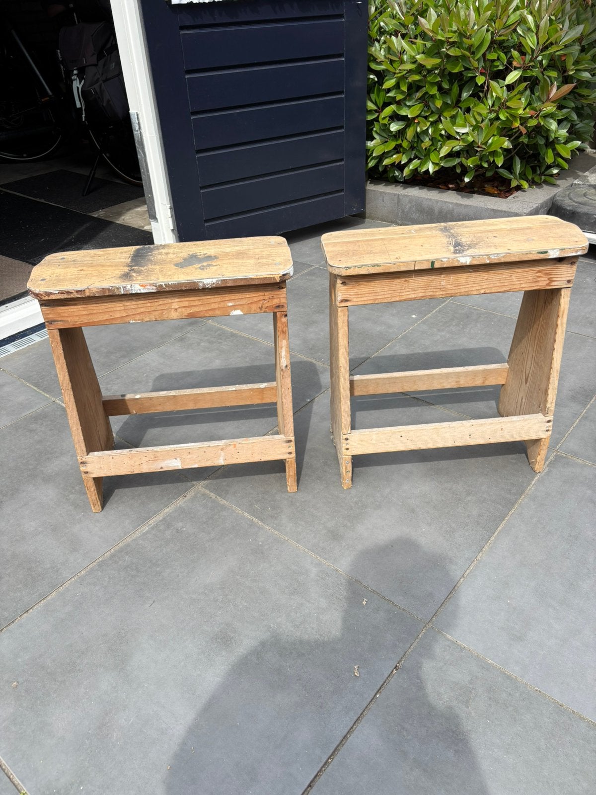2 klus krukjes, Ophalen, Gebruikt, Hout