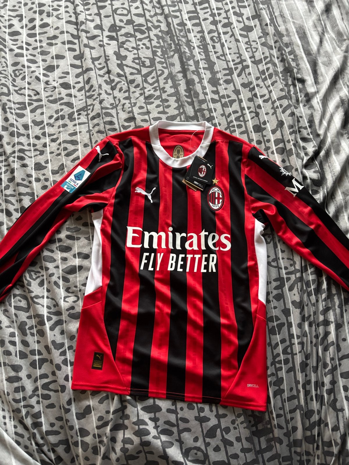 AC Milan Thuisshirt 25/26 Rafael Leao #10 Serie A Maat S, Maat S, Ophalen of Verzenden, Nieuw, Shirt