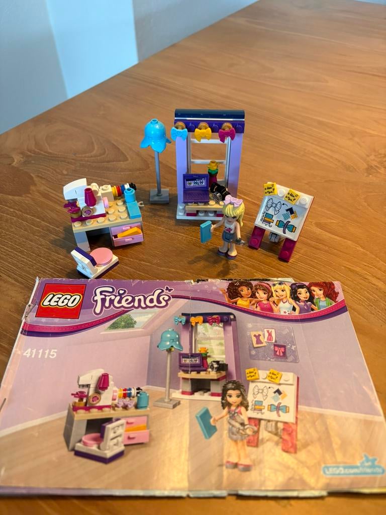 Legofriends 41115 Emma’s naaiatelier, Ophalen of Verzenden, Zo goed als nieuw