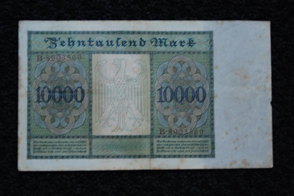 10.000 Reichsmark, Ophalen of Verzenden, Overige soorten, Duitsland, Overige typen