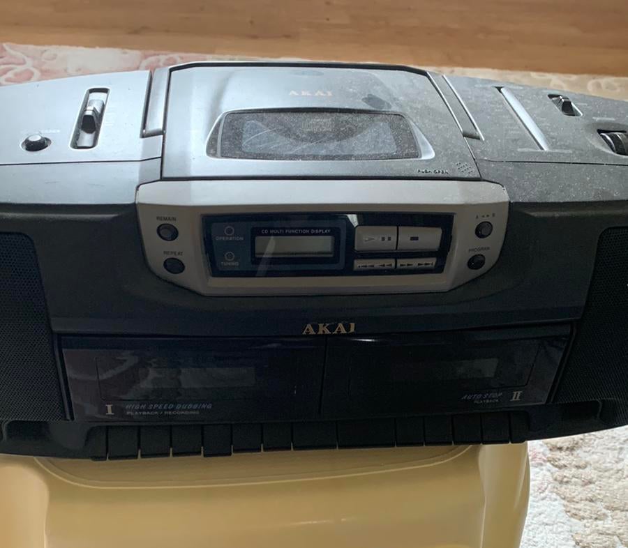 Akai radio aj-w327cd, Ophalen of Verzenden, Gebruikt, Radio