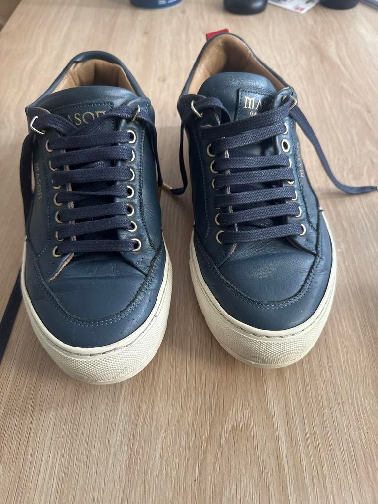 Mason Garments Heren Sneakers - Donkerblauw, Gebruikt, Schoenen, Ophalen of Verzenden, Jongen