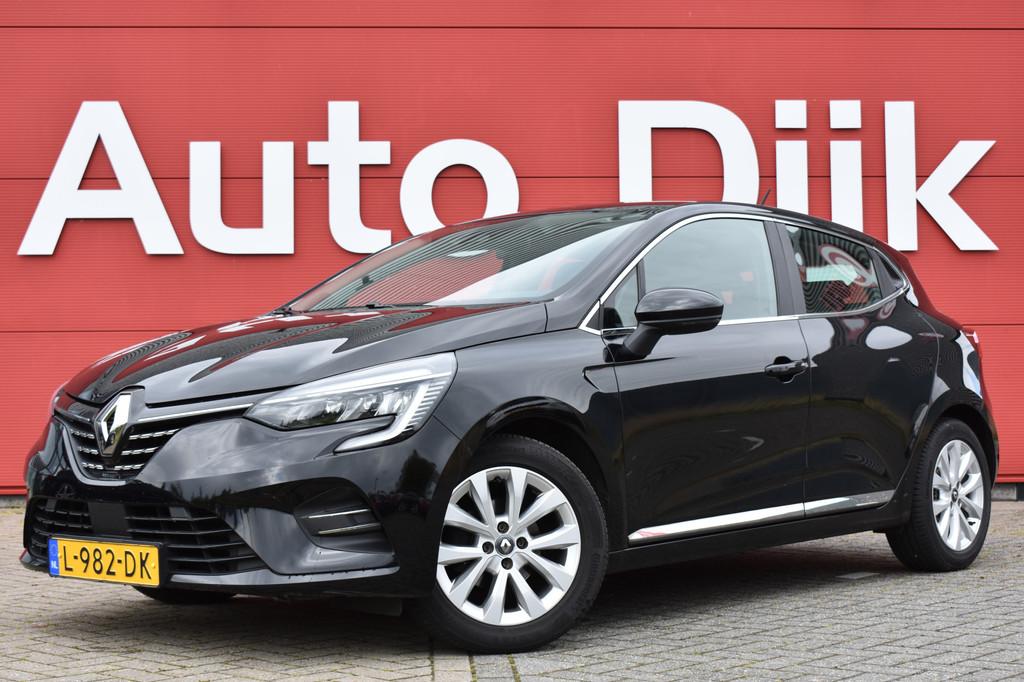 Renault Clio 1.0 TCe Intens LED | Carplay | Keyless | Clima, Auto's, Renault, Voorwielaandrijving, Stof, Gebruikt, Met garantie (alle)
