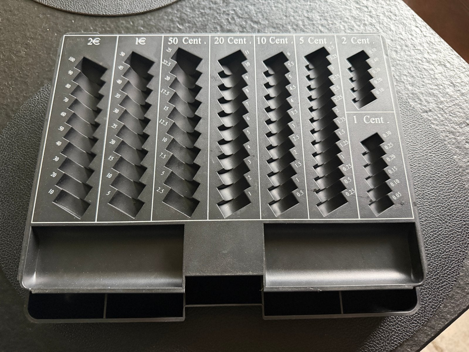 Euro Inzetlade voor geldkist - 30x22,5 cm, Ophalen of Verzenden
