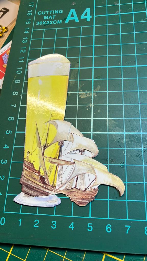 3d plaatjes 5 geknipt en geplakt, Ophalen of Verzenden, Zo goed als nieuw, Overige thema's, Knipvel
