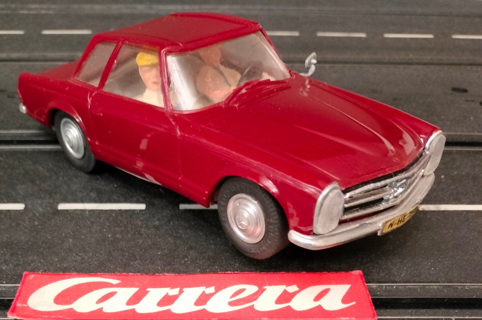 Carrera Universal racebaan raceauto Mercedes 230 SL nr 40420, Ophalen of Verzenden, Gebruikt, Elektrisch, Carrera