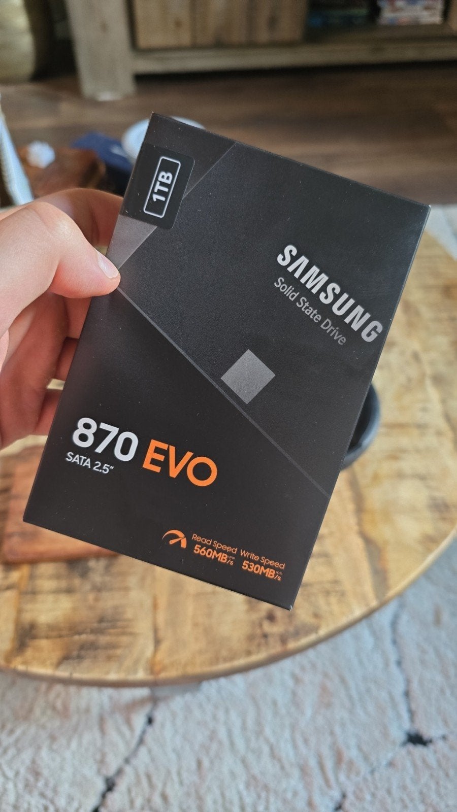 Samsung 870 evo 1TB gesealed met garantie, Intern, Samsung 870, Nieuw, Ophalen of Verzenden